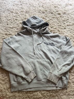 Taylor Swift Midnights Light Blue Hoodie